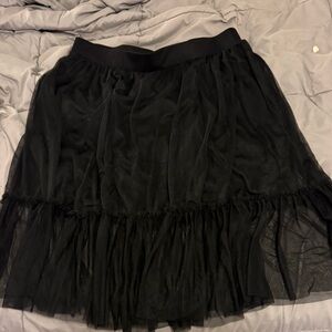 Torrid Black A-Line Skirt